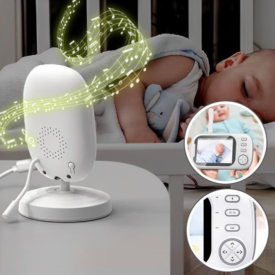 Caméra de surveillance bébé HD | BabySecure - Univers du Sommeil Bébé
