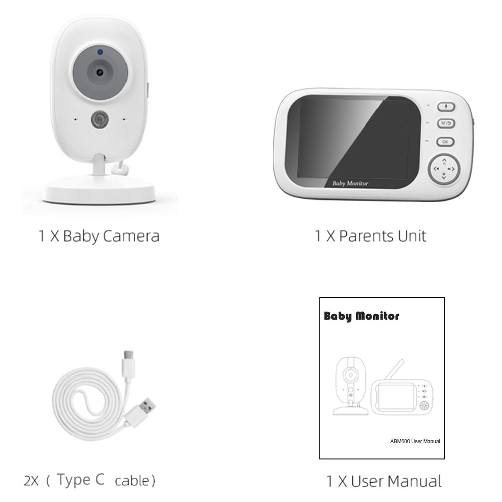 Caméra de surveillance bébé HD | BabySecure - Univers du Sommeil Bébé