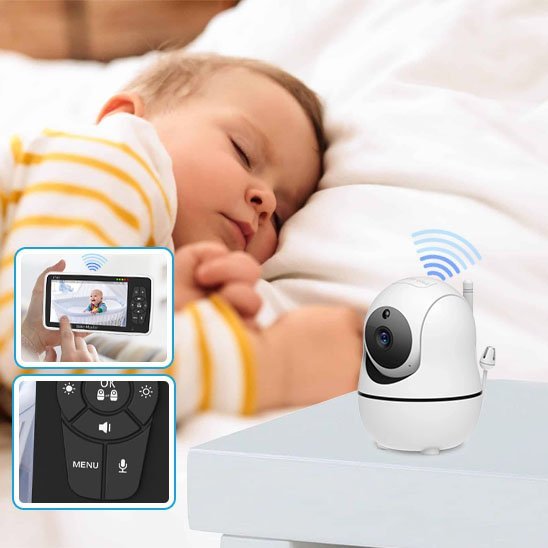 Caméra de surveillance bébé HD | BabySecure - Univers du Sommeil Bébé