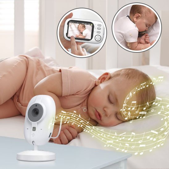 Caméra de surveillance bébé HD | BabySecure - Univers du Sommeil Bébé
