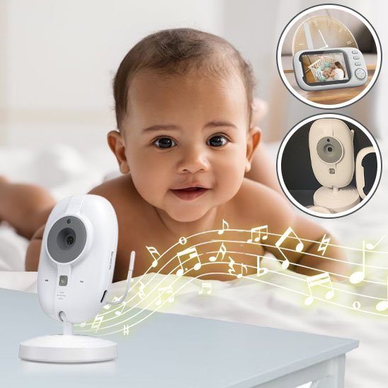 Caméra de surveillance bébé HD | BabySecure - Univers du Sommeil Bébé
