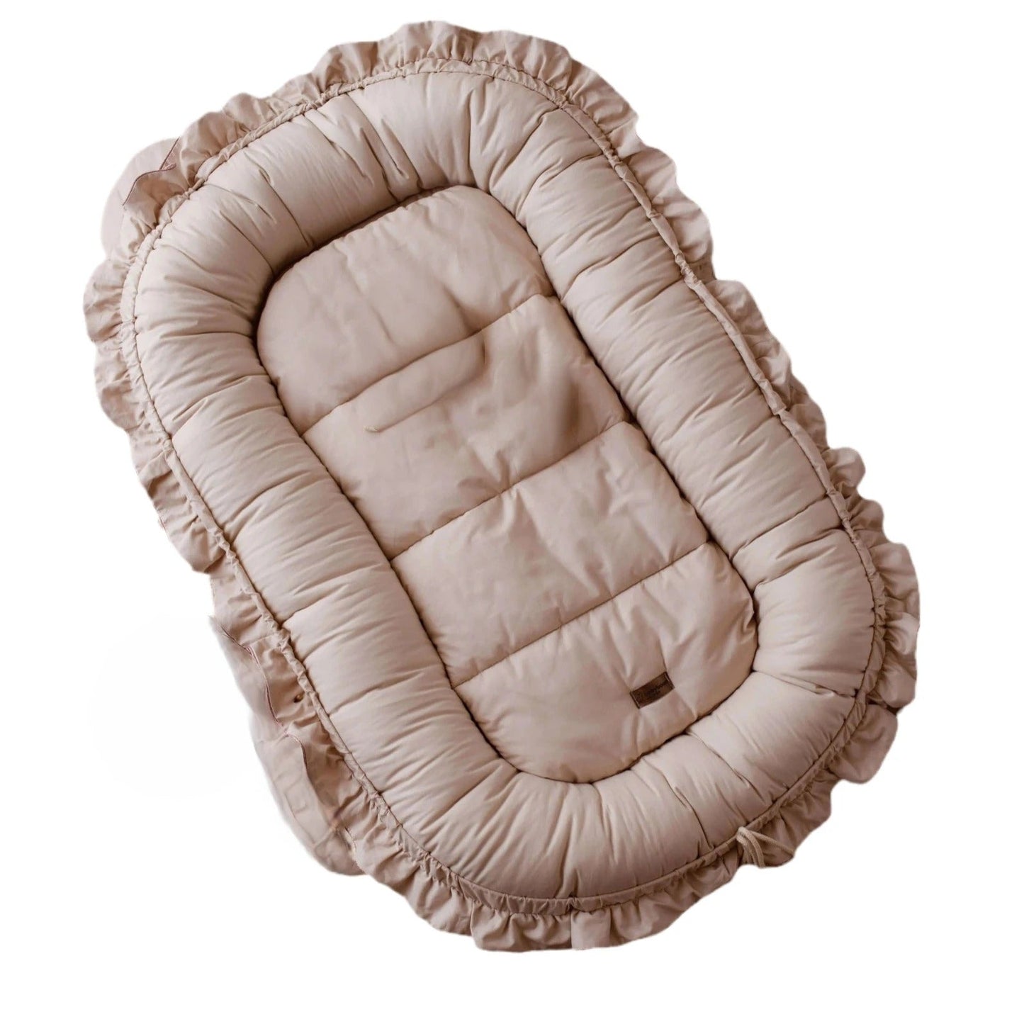 Cocon bébé - Tapis de couchage en coton et dentelle - Univers du Sommeil Bébé