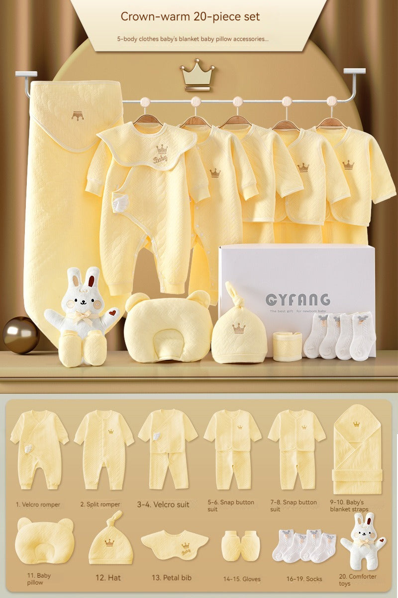 Coffret cadeau de naissance Premium Noble Darling Crown