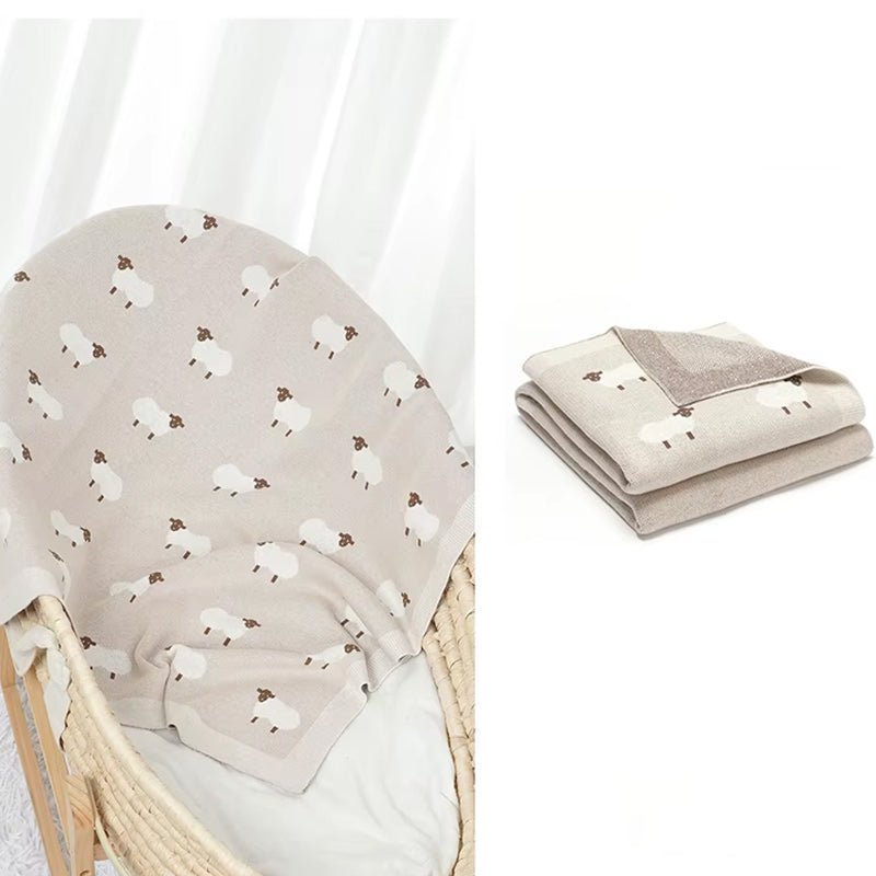 Couverture bebe tricot - Univers du Sommeil Bébé