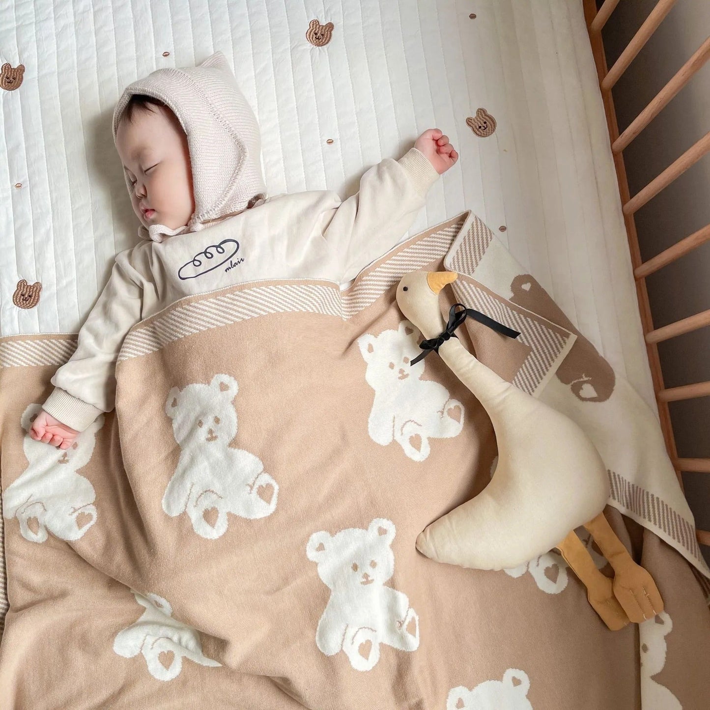 Doudou bebe - Canard - Univers du Sommeil Bébé