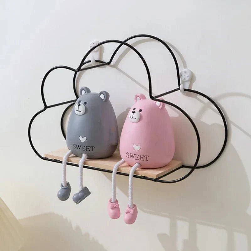 Étagère Murale - KidWallShelf™ - Noir - Baby Love