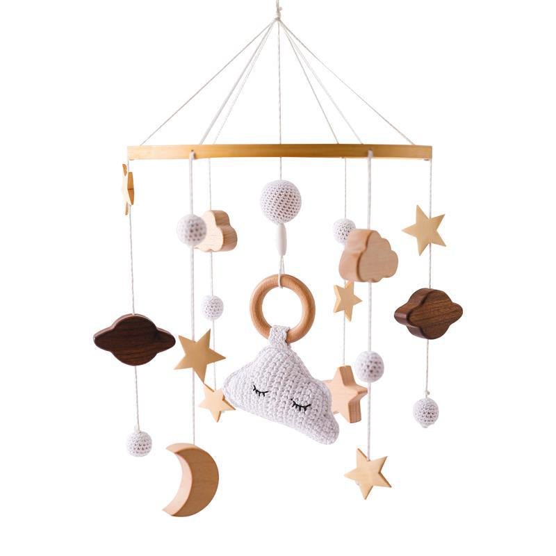 Mobile bébé - Cloche de lit multifonction en crochet - Univers du Sommeil Bébé