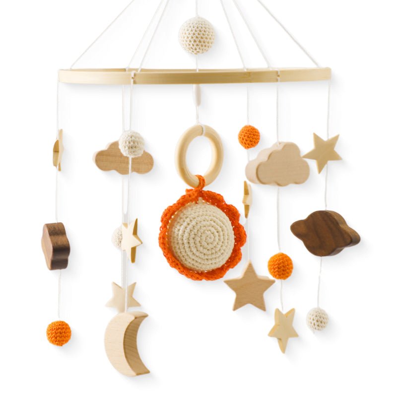 Mobile musique bebe - Cloche de lit pour chambre d'enfant - Univers du Sommeil Bébé