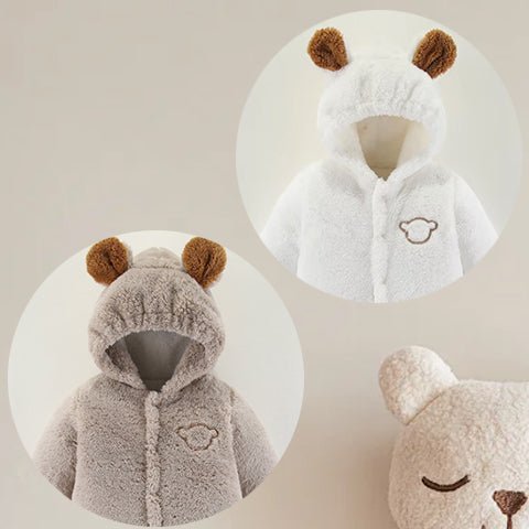 nid d'ange ours polaire en coton