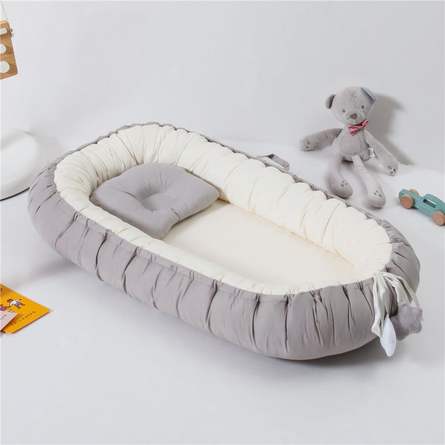 Réducteur de lit bébé dentelle - Univers du Sommeil Bébé