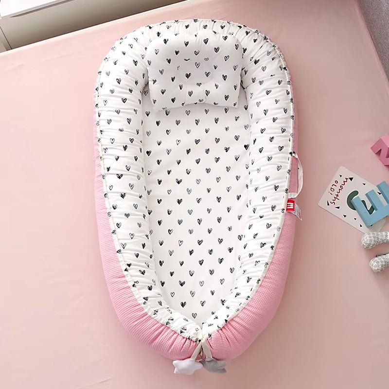 Reducteur de lit - Rose - Univers du Sommeil Bébé