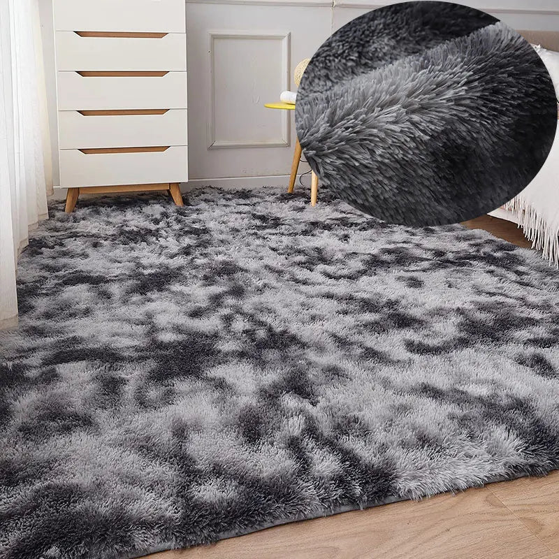Tapis en Fourrure - HairyRugs™ - Gris - Baby Love