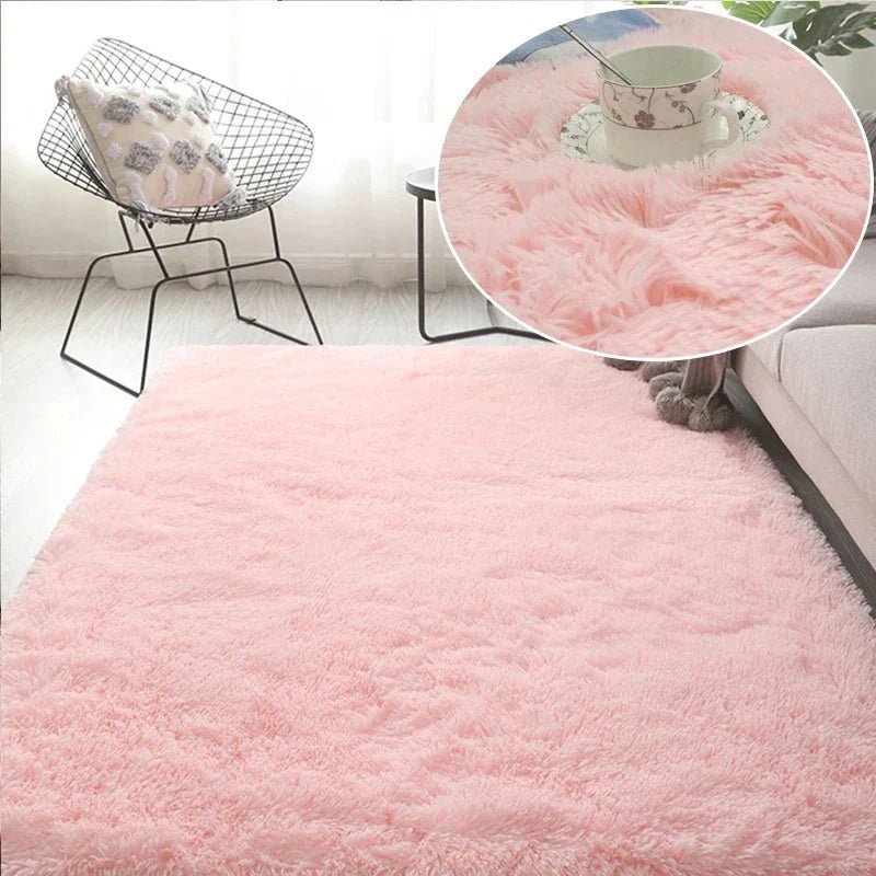 Tapis en Fourrure - HairyRugs™ - Rose - Baby Love