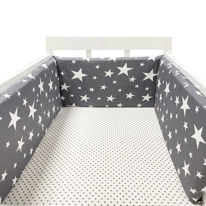 Tour de lit bébé sécurisé & douillet | Protection barreau Anti - Choc - Univers du Sommeil Bébé