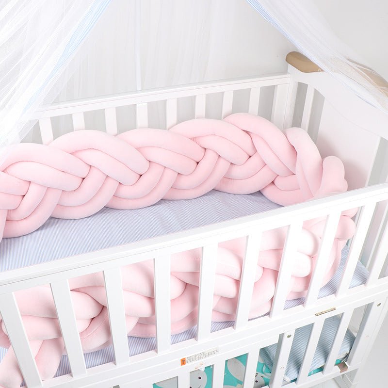 Tour de lit tresse torsadée à six brins - Univers du Sommeil Bébé