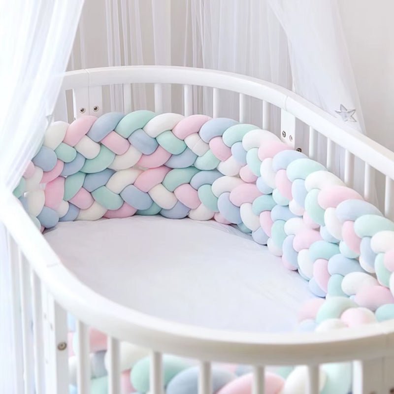 Tresse de lit bebe - 4 brins tressé - Univers du Sommeil Bébé