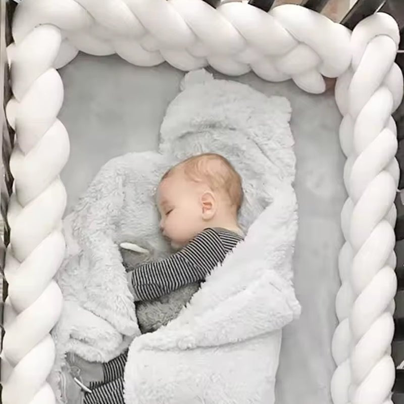 Tresse de lit - Blanc - Univers du Sommeil Bébé