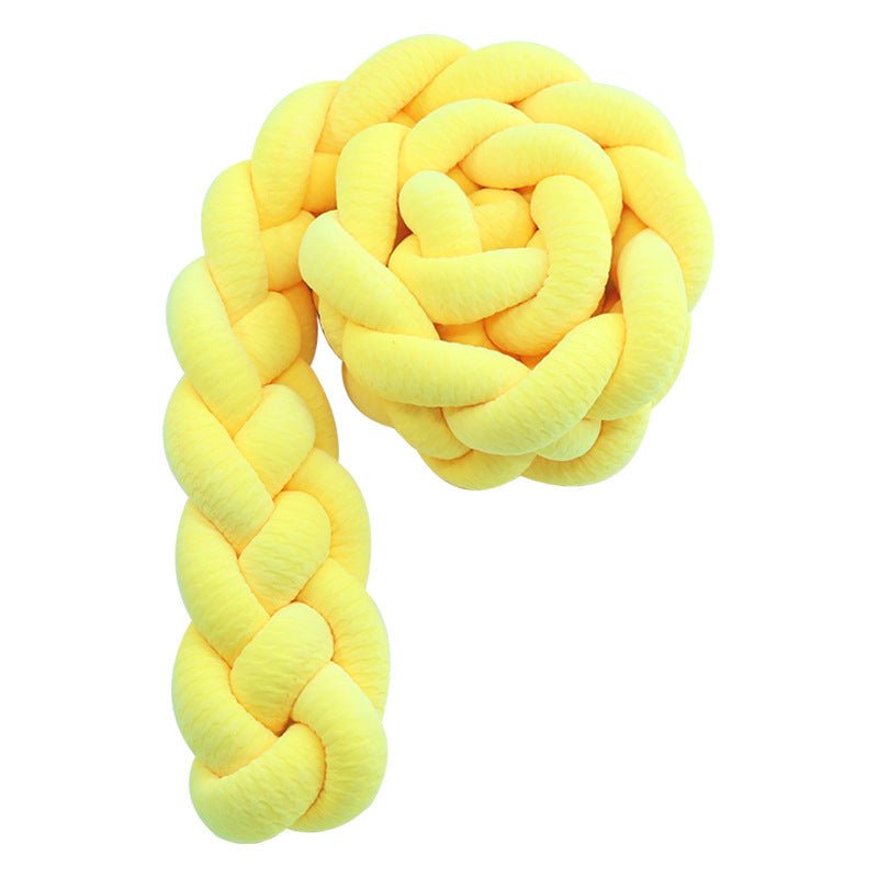 Tresse de lit jaune et orange - Univers du Sommeil Bébé