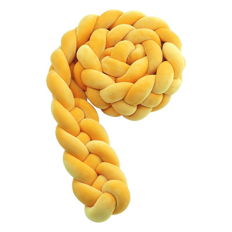 Tresse de lit jaune et orange - Univers du Sommeil Bébé
