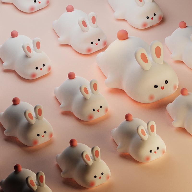 Veilleuse bébé | Lapin Silicone - Univers du Sommeil Bébé