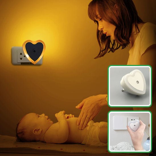 Veilleuse - Coeur - Univers du Sommeil Bébé
