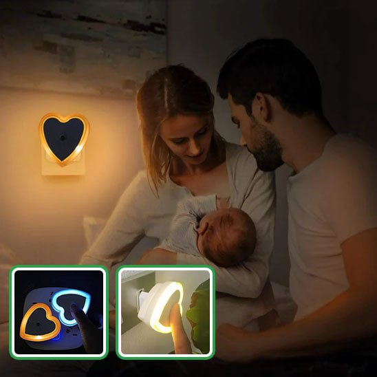 Veilleuse - Coeur - Univers du Sommeil Bébé