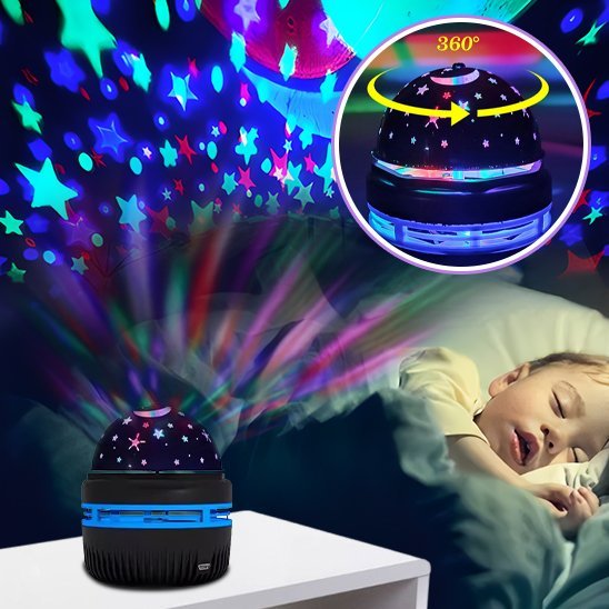 Veilleuse Projection Étoiles Musicale Bébé | DreamSleep - Univers du Sommeil Bébé