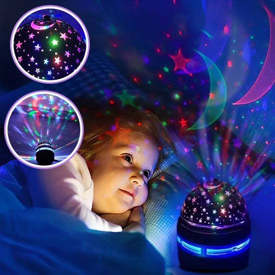 Veilleuse Projection Étoiles Musicale Bébé | DreamSleep - Univers du Sommeil Bébé