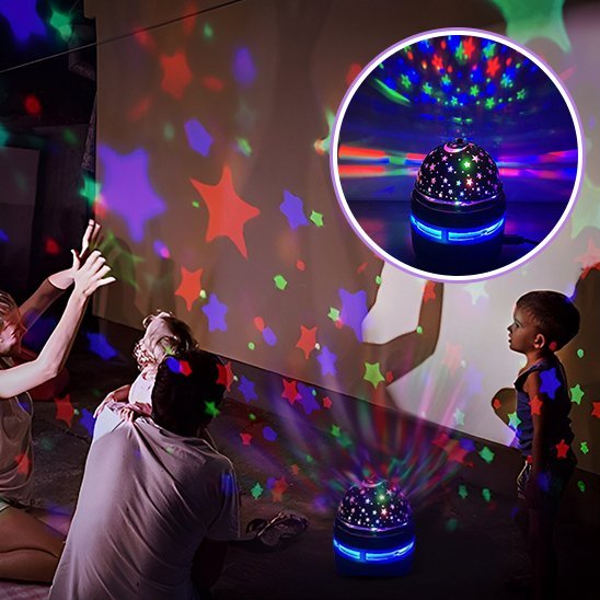 Veilleuse Projection Étoiles Musicale Bébé | DreamSleep - Univers du Sommeil Bébé