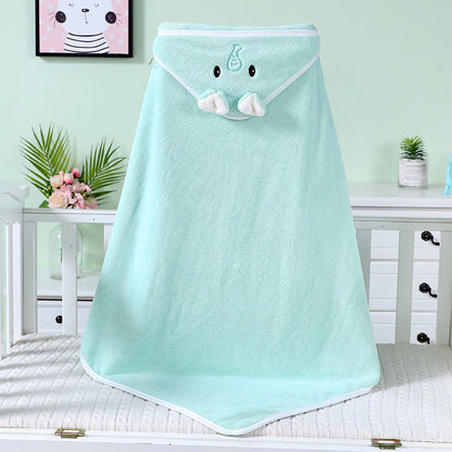 Serviette à Capuche Bébé - Sortie de Bain Douce et Absorbante