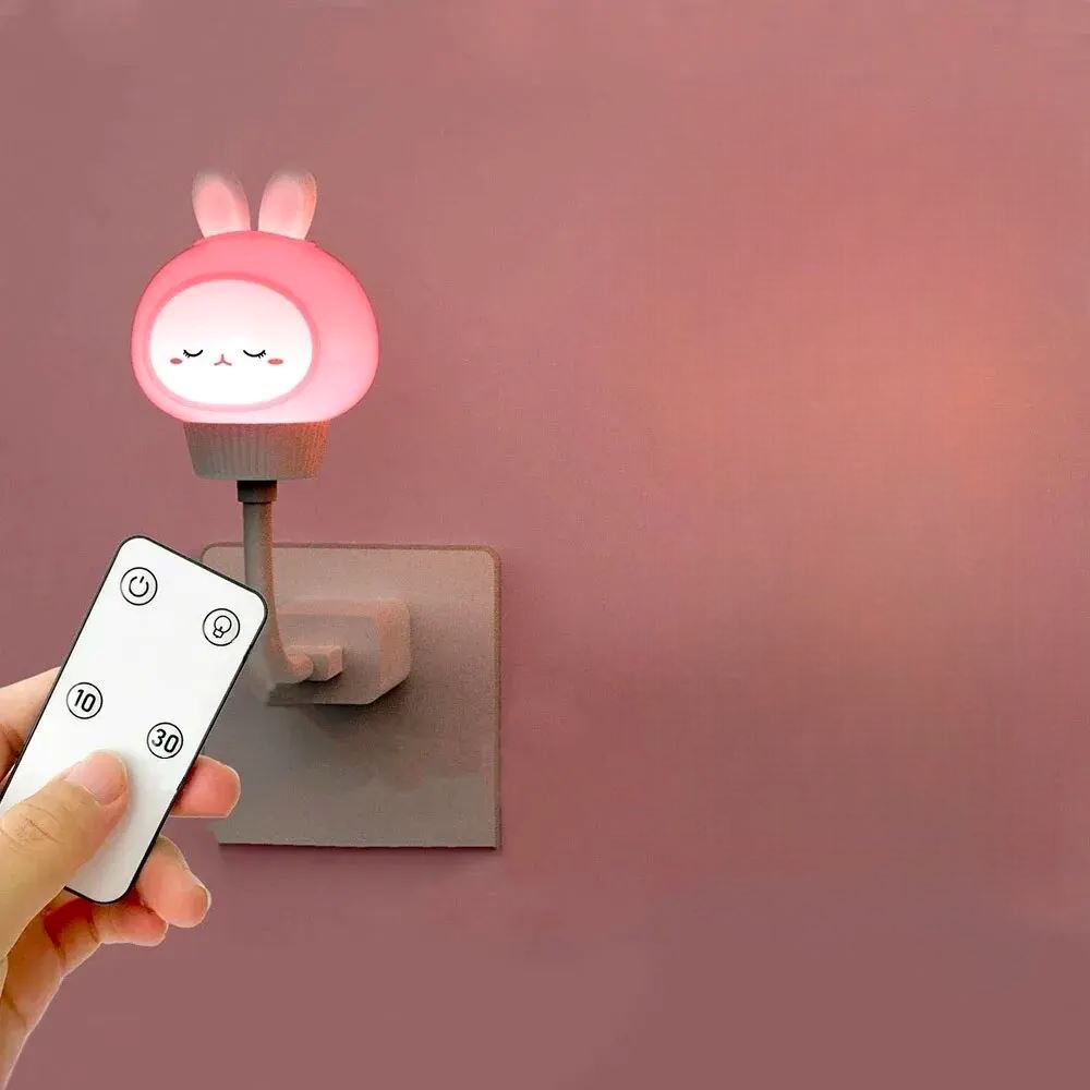 Veilleuse Bébé SweetDream Lapin - Télécommande.