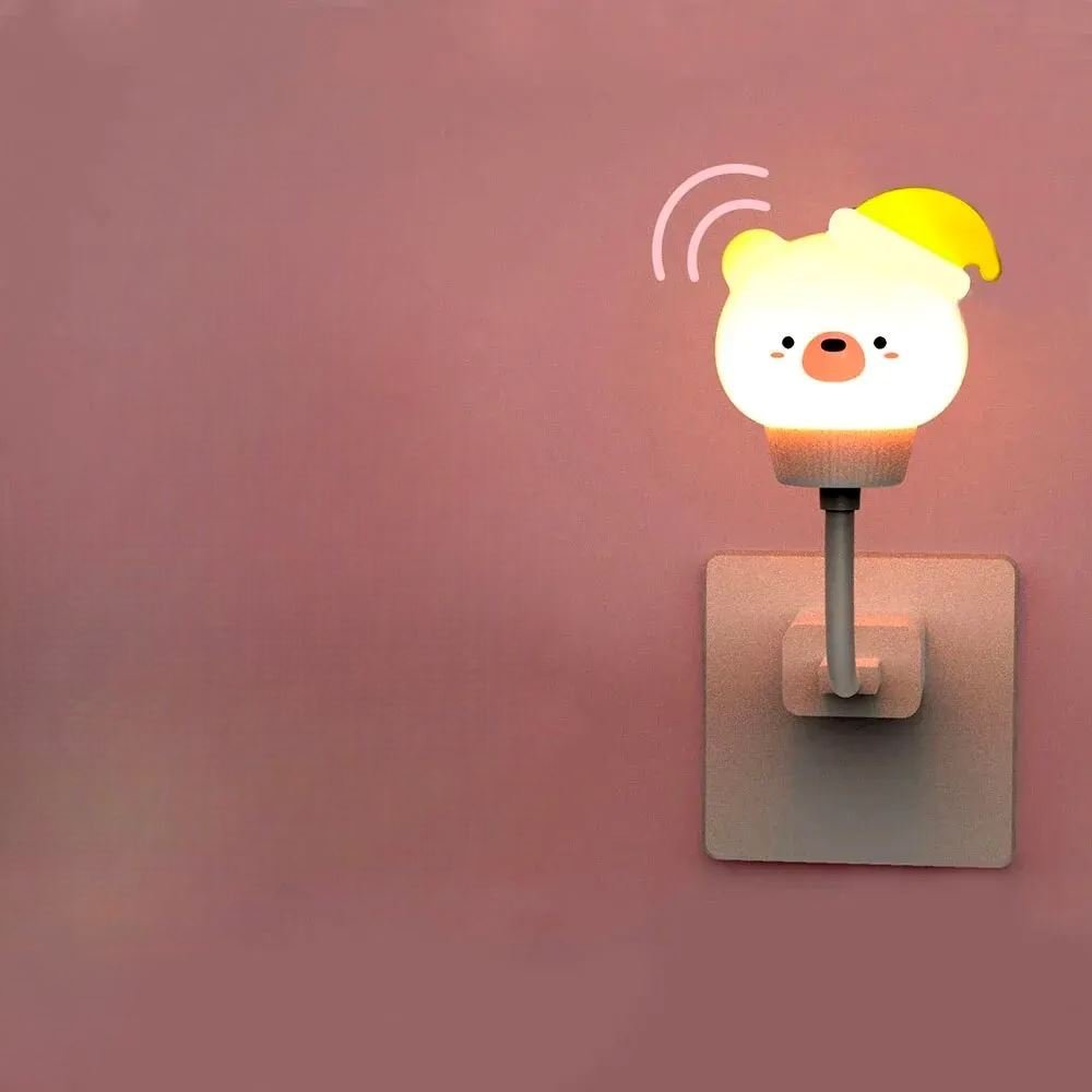 Veilleuse Bébé SweetDream Ours - Lumière chaude réconfortante