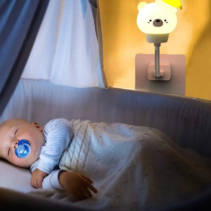 Veilleuse Bébé SweetDream Ours - Utilisation nuit
