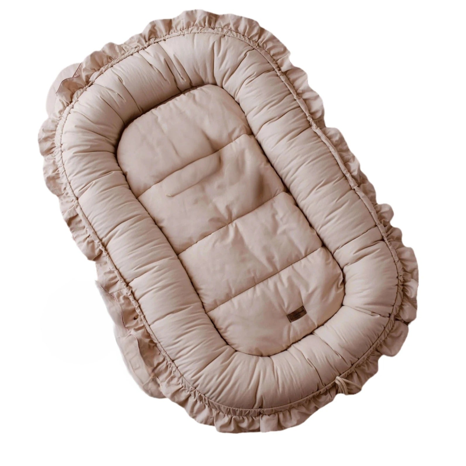 Cocon bébé - Tapis de couchage en coton et dentelle - Univers du Sommeil Bébé