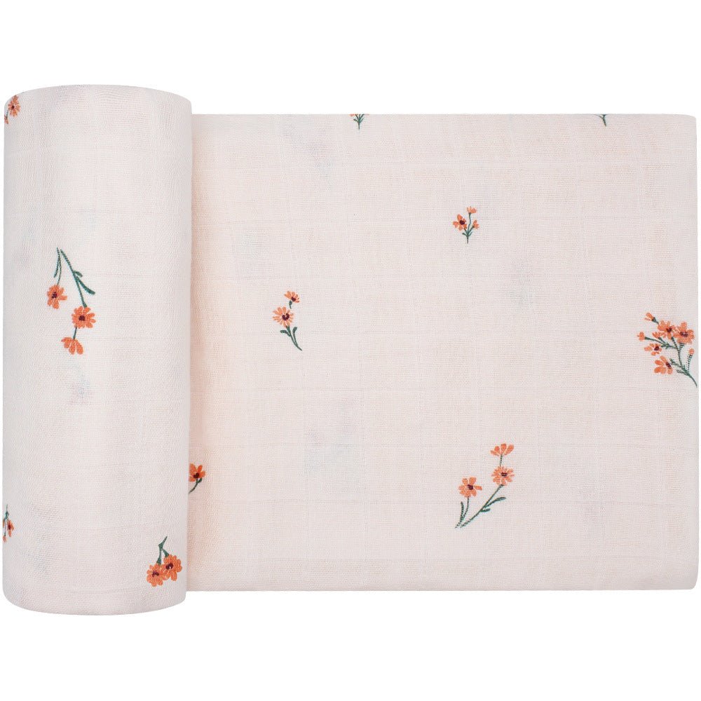 Couverture Bébé Bambou - Coton - Lange d'Emmaillotage Nouveau - né - Univers du Sommeil Bébé