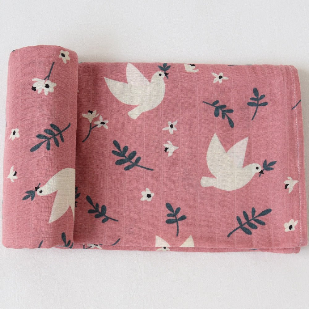 Couverture Bébé Bambou - Coton - Lange d'Emmaillotage Nouveau - né - Univers du Sommeil Bébé