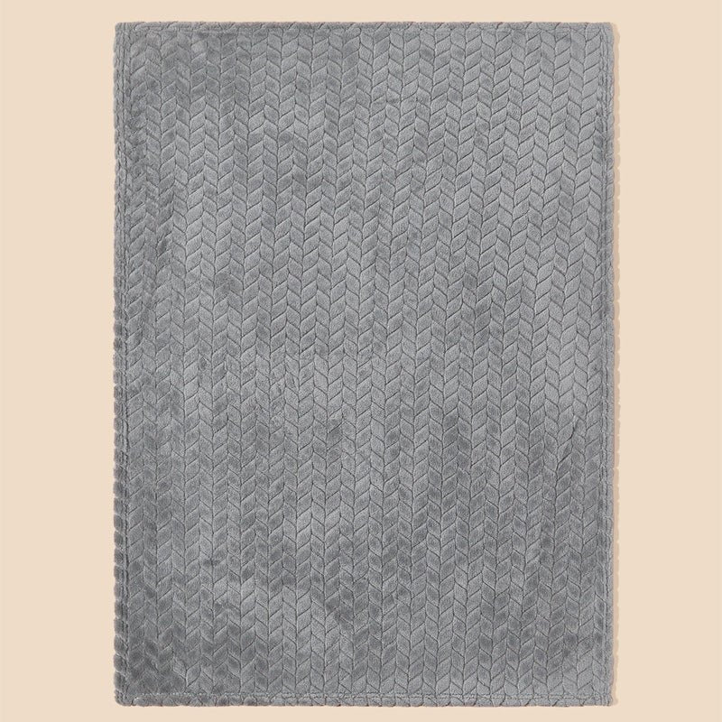 Couverture Bébé en Flanelle - Plaid Doux Motif Blé 4 Saisons - Univers du Sommeil Bébé