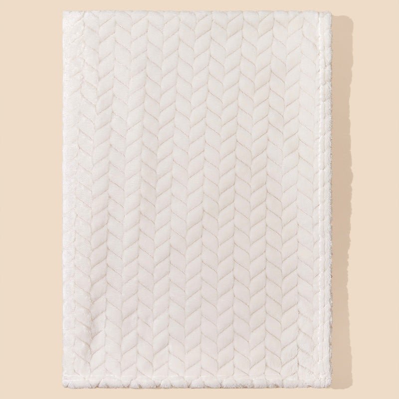 Couverture Bébé en Flanelle - Plaid Doux Motif Blé 4 Saisons - Univers du Sommeil Bébé