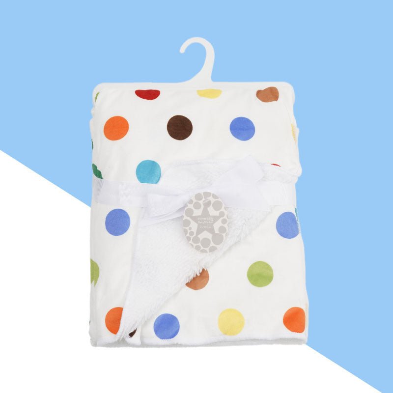 Couverture Bébé en Laine - Plaid Double Couche Ultra Doux - Univers du Sommeil Bébé