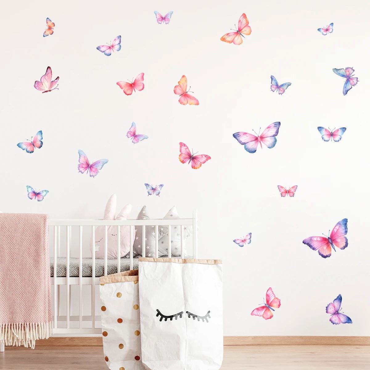 Décoration Murale - ButterfliesSticker- MultiColore - decor