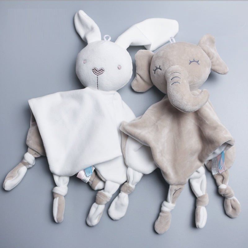Doudou éléphant bébé ultra doux | Confort & sécurité pour nouveau - né - Univers du Sommeil Bébé