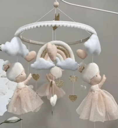 Mobile Musical Fille | Sommeil Princesse Apaisant - Univers du Sommeil Bébé