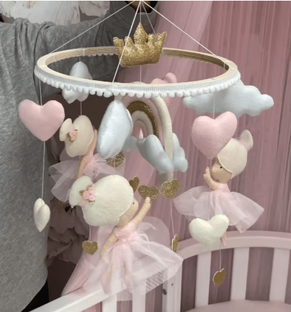 Mobile Musical Fille | Sommeil Princesse Apaisant - Univers du Sommeil Bébé
