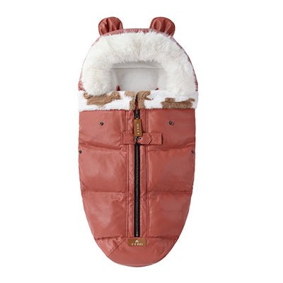 Nid d'Ange Bébé Premium avec Oreilles - Chancelière Polaire Hiver Imperméable - Univers du Sommeil Bébé