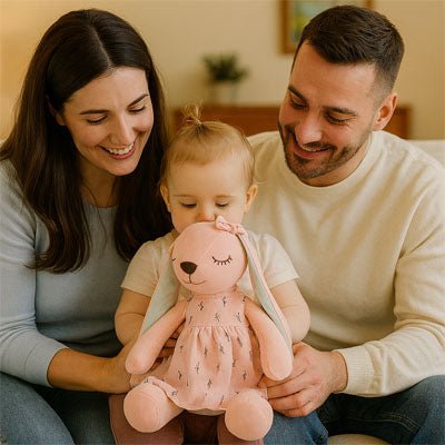 Peluche lapin | Douceur réconfortante - Univers du Sommeil Bébé