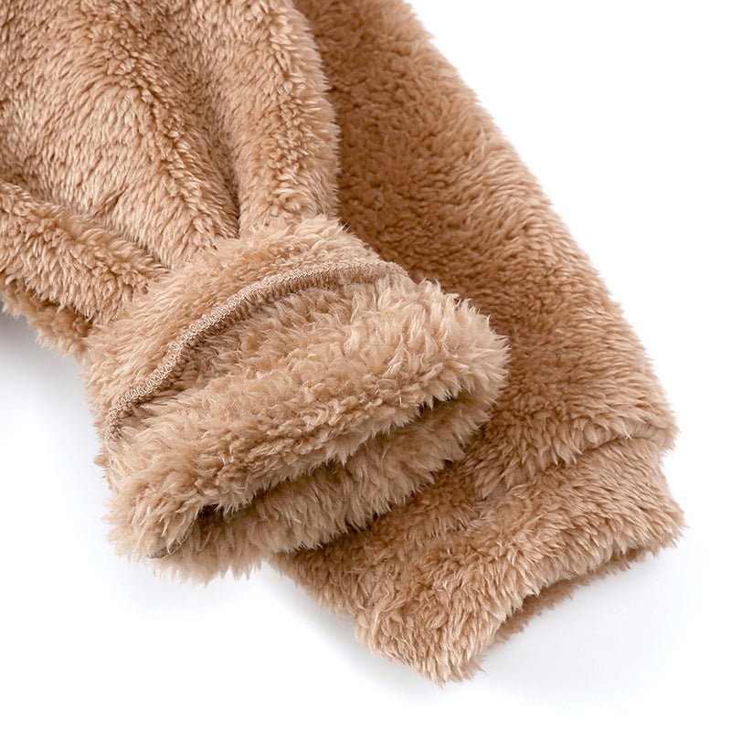 Pull à Capuche Chaud Bébé - Oreilles d'Ourson en Peluche Douce - Univers du Sommeil Bébé