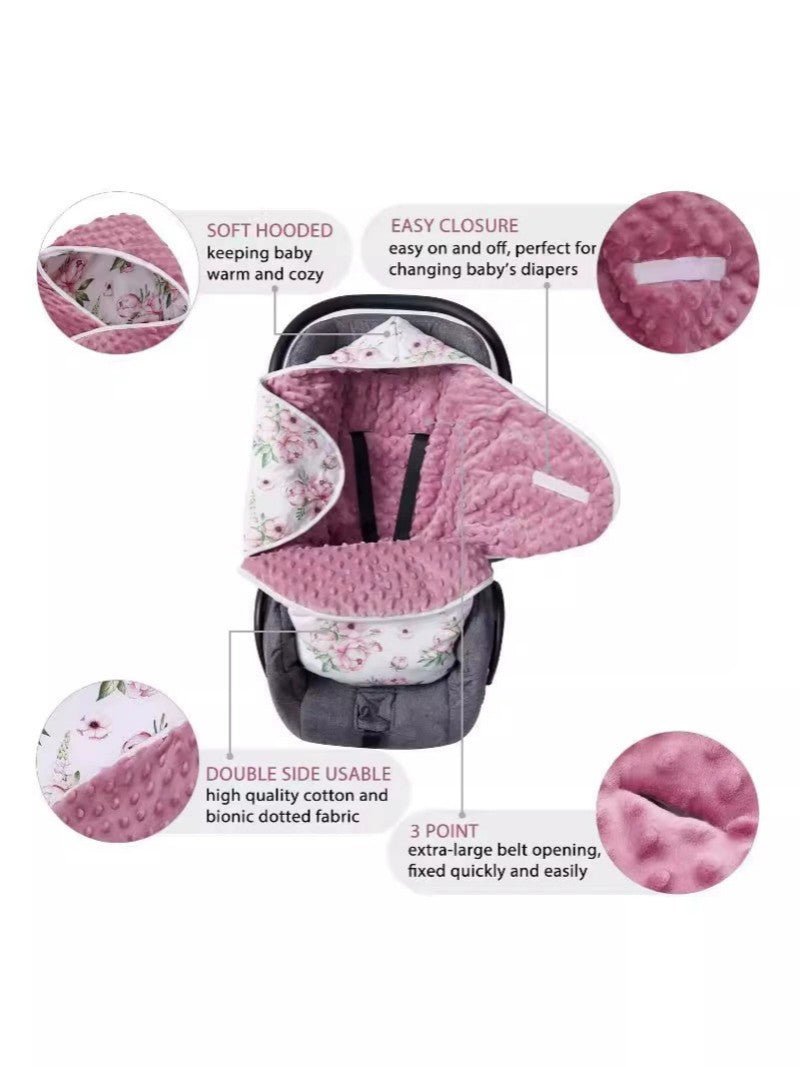 Sac de Couchage Poussette - Chancelière Bébé Chaude et Confortable - Univers du Sommeil Bébé