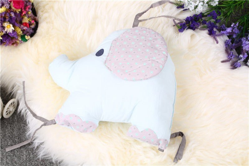 Tour de Lit Bébé Éléphant Cocon Sécurisé - Nid Douillet Premium pour Nouveau - né - Univers du Sommeil Bébé