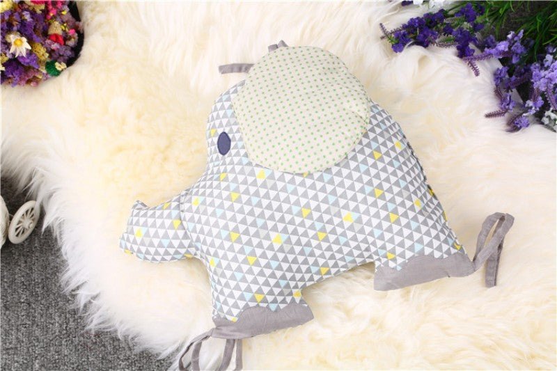 Tour de Lit Bébé Éléphant Cocon Sécurisé - Nid Douillet Premium pour Nouveau - né - Univers du Sommeil Bébé