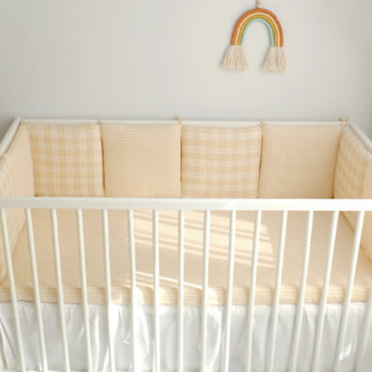 Tour de lit bébé en coton